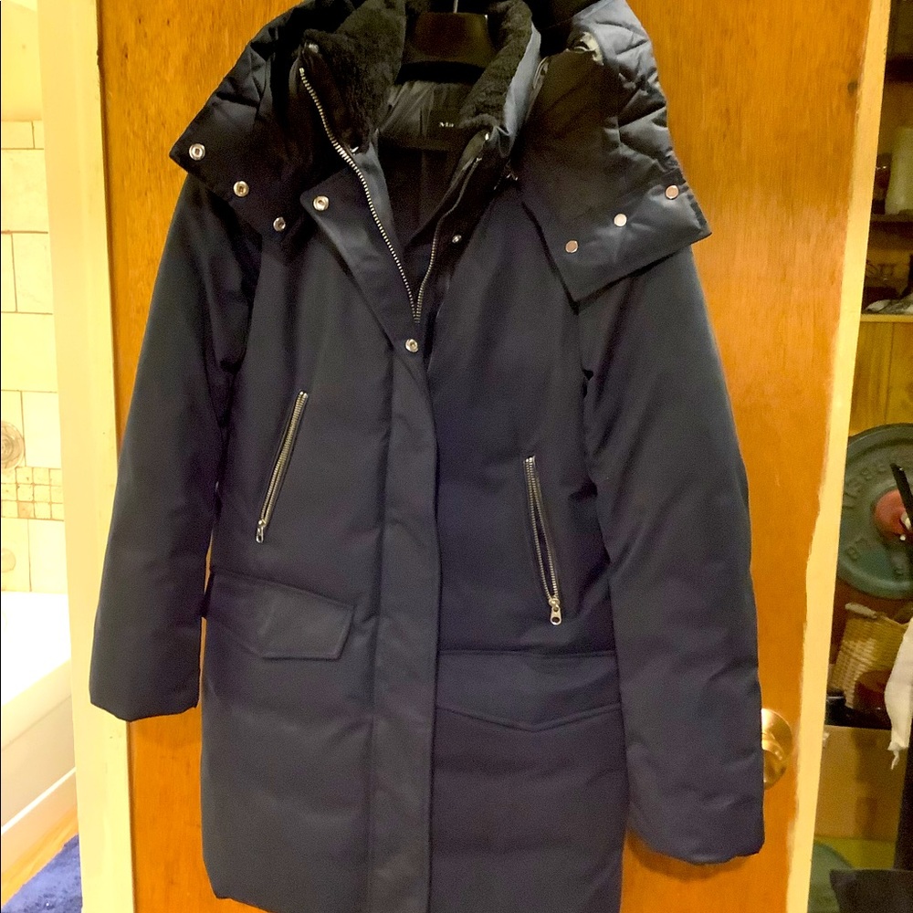 Mackage navy blue winter coat